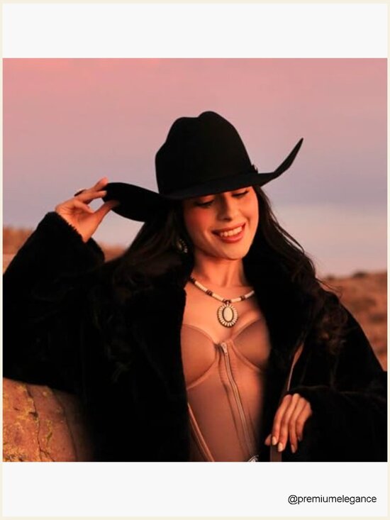 Western Turquoise Necklace and Earring Set for Women Cowgirl main image 5